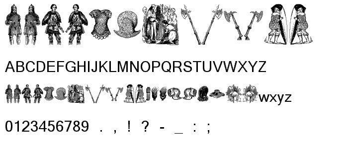 the middle ages III font